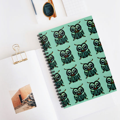 Whoo-hoo! Get Your Hands on Our Owl Spiral Notebook Today!