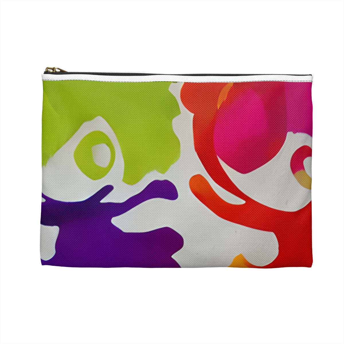 Zip in Style with Our Vibrant Flower Zipper Pouch