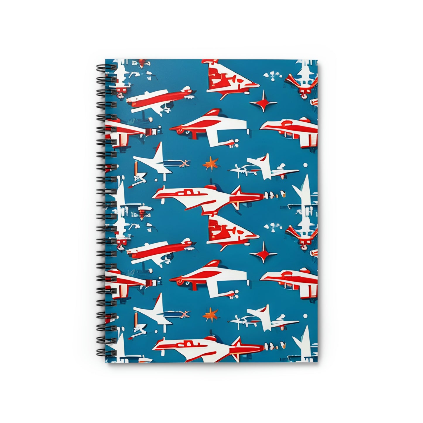 Fly High with Our Airplane Spiral Notebook!