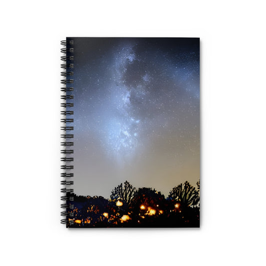 Starry Nights: Milky Way Spiral Notebook for Dreamy Thoughts