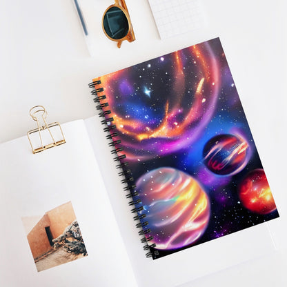 Galactic Notebook: Spiral-Bound Planets in Color