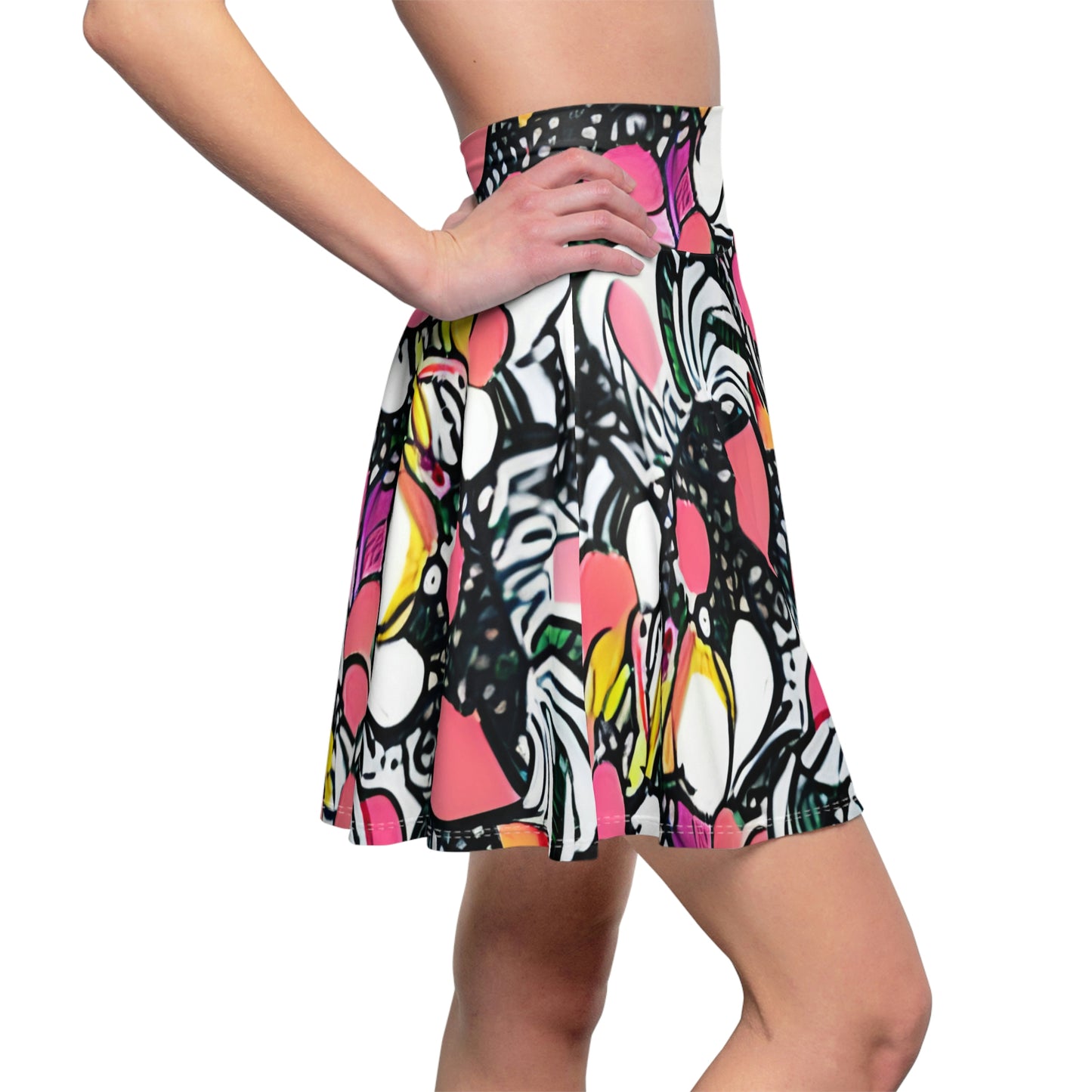 Get Ready to Twirl: The Vibrant Patterned Skater Skirt You Need