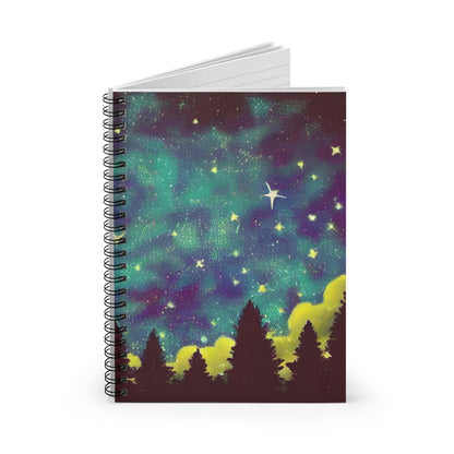 Starry Sky & Tree Spiral Notebook: Capture Your Dreams
