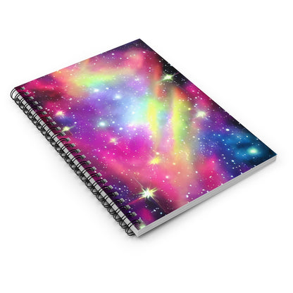 Starry Spiral Notebook: Write Among the Galaxies!