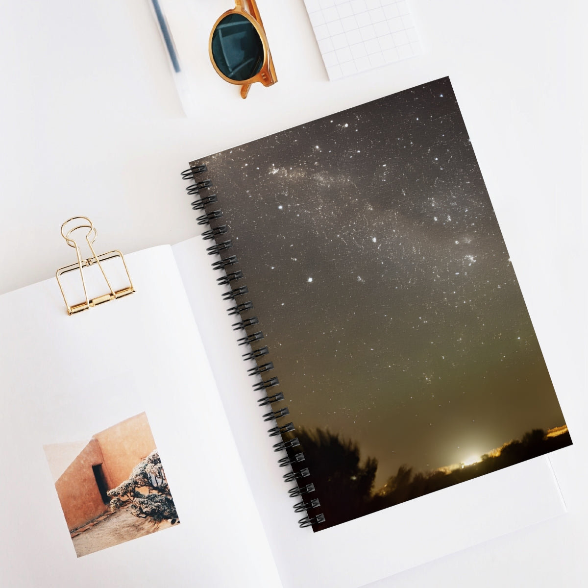 Skybound: Milky Way Spiral Notebook