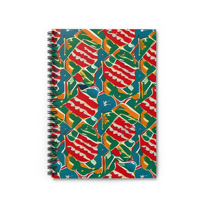 Colorful Spiral Notebook: Add Some Pop to Your Note-Taking Game