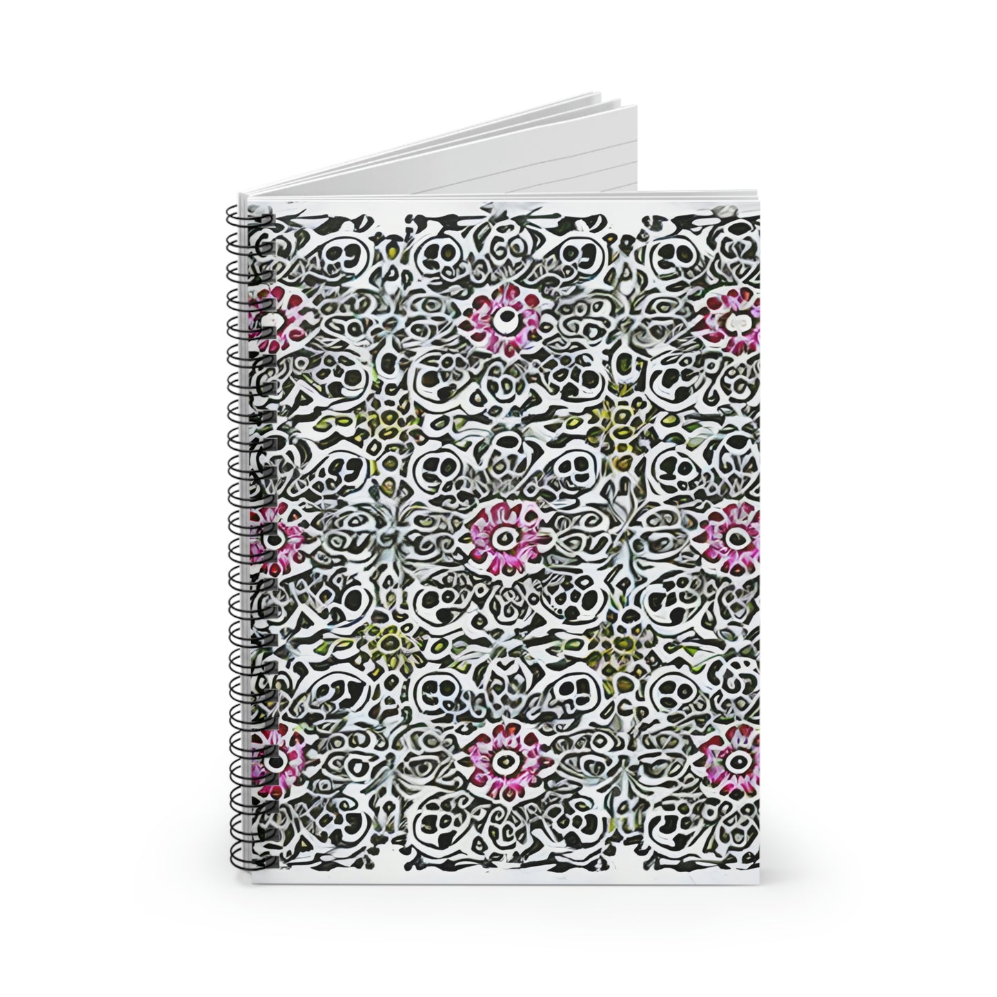 Flower Power: Spiraled Notebook with a Pretty Floral Design